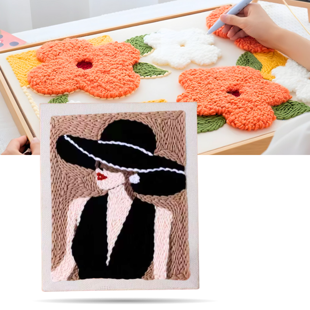 Kit de broderie thérapeutique - Ozerty