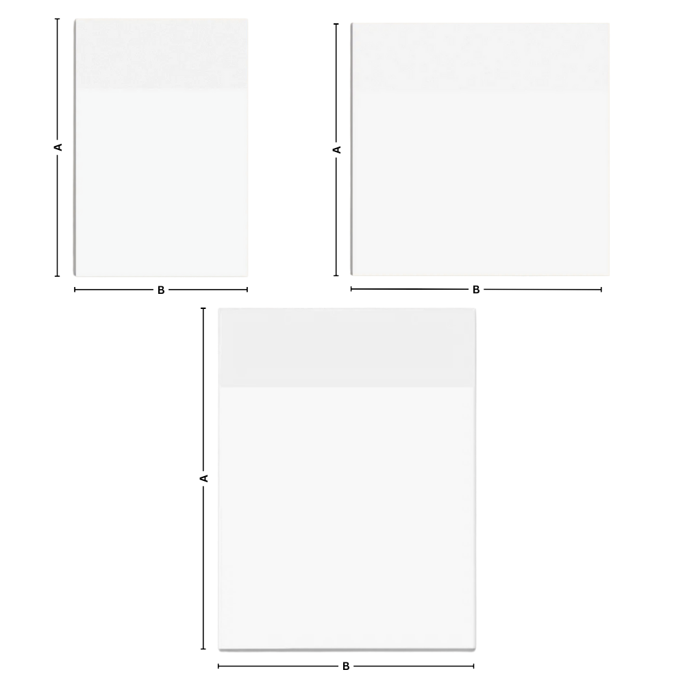 Notes autocollantes transparentes imperméables - Ozerty