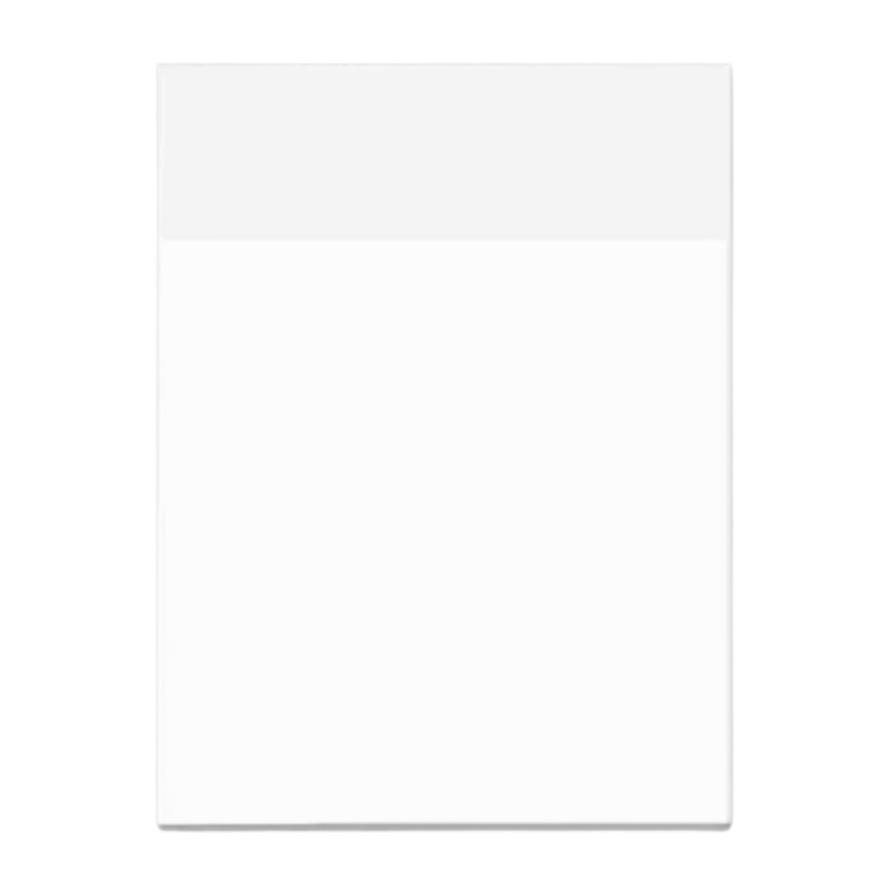 Notes autocollantes transparentes imperméables -L - Ozerty