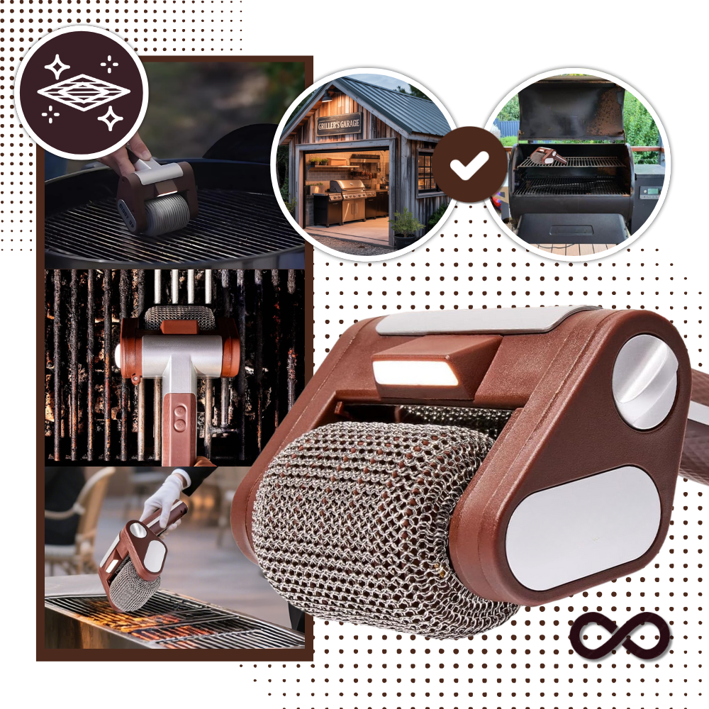 Brosse nettoyante électrique pour Barbecue - Ozerty