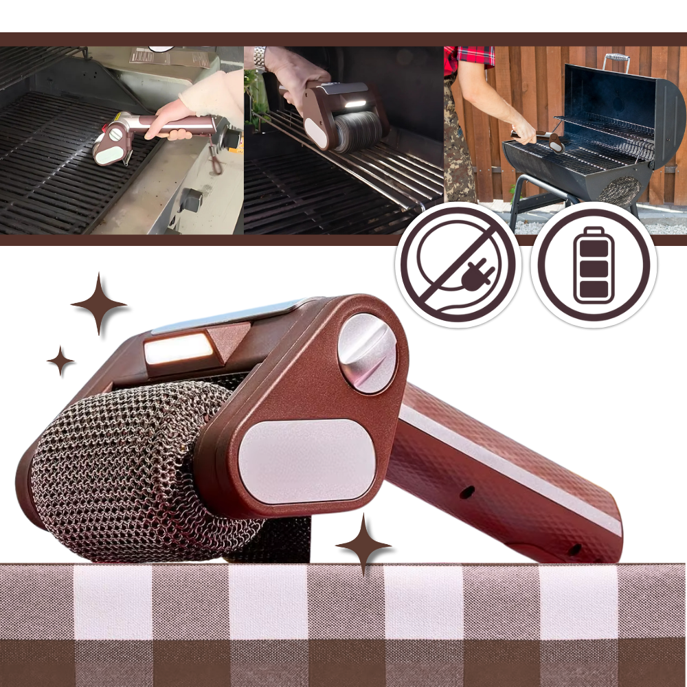 Brosse nettoyante électrique pour Barbecue - Ozerty
