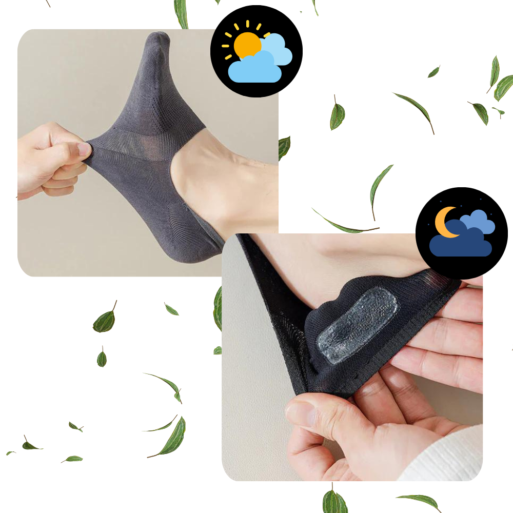 Soquettes invisibles ultra-confortables pour homme
 - Ozerty