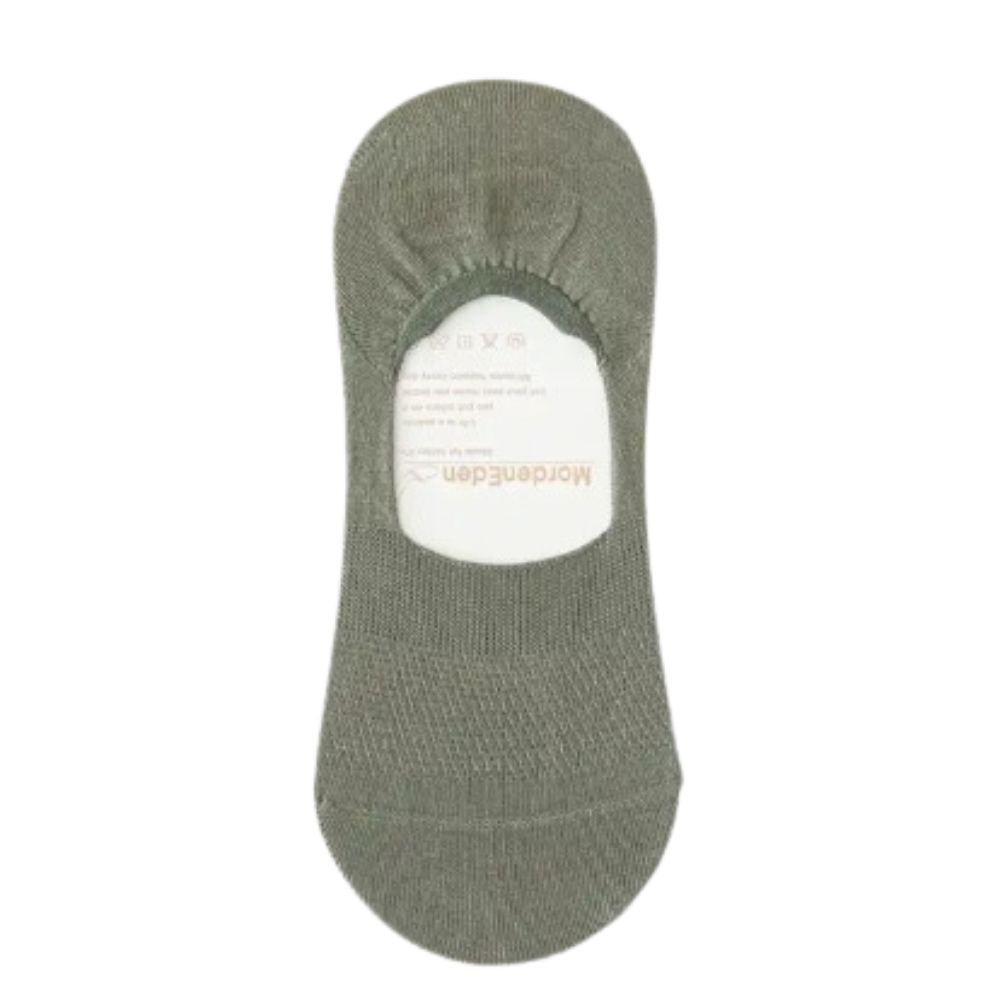 Soquettes invisibles ultra-confortables pour homme
 -Vert armée/EU39-43/US5-9/UK4-8 - Ozerty
