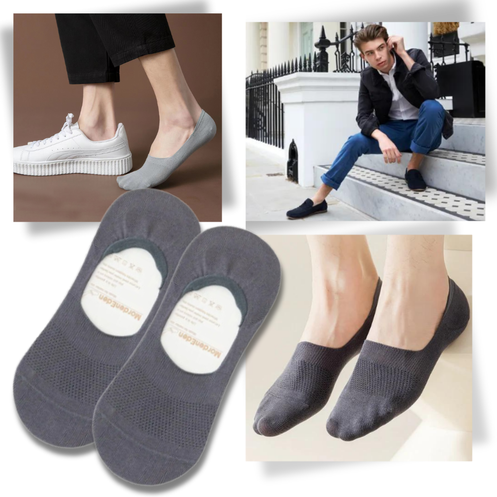 Soquettes invisibles ultra-confortables pour homme
 - Ozerty
