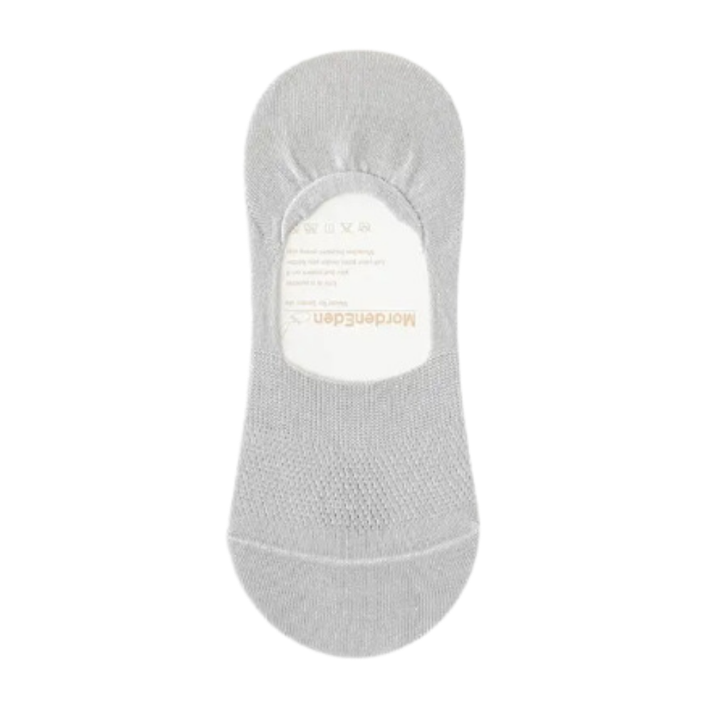 Soquettes invisibles ultra-confortables pour homme
 -Gris clair/EU39-43/US5-9/UK4-8 - Ozerty