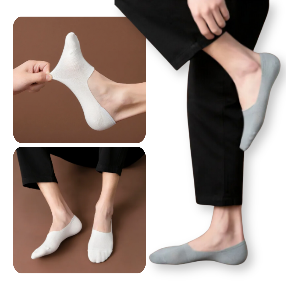 Soquettes invisibles ultra-confortables pour homme
 - Ozerty