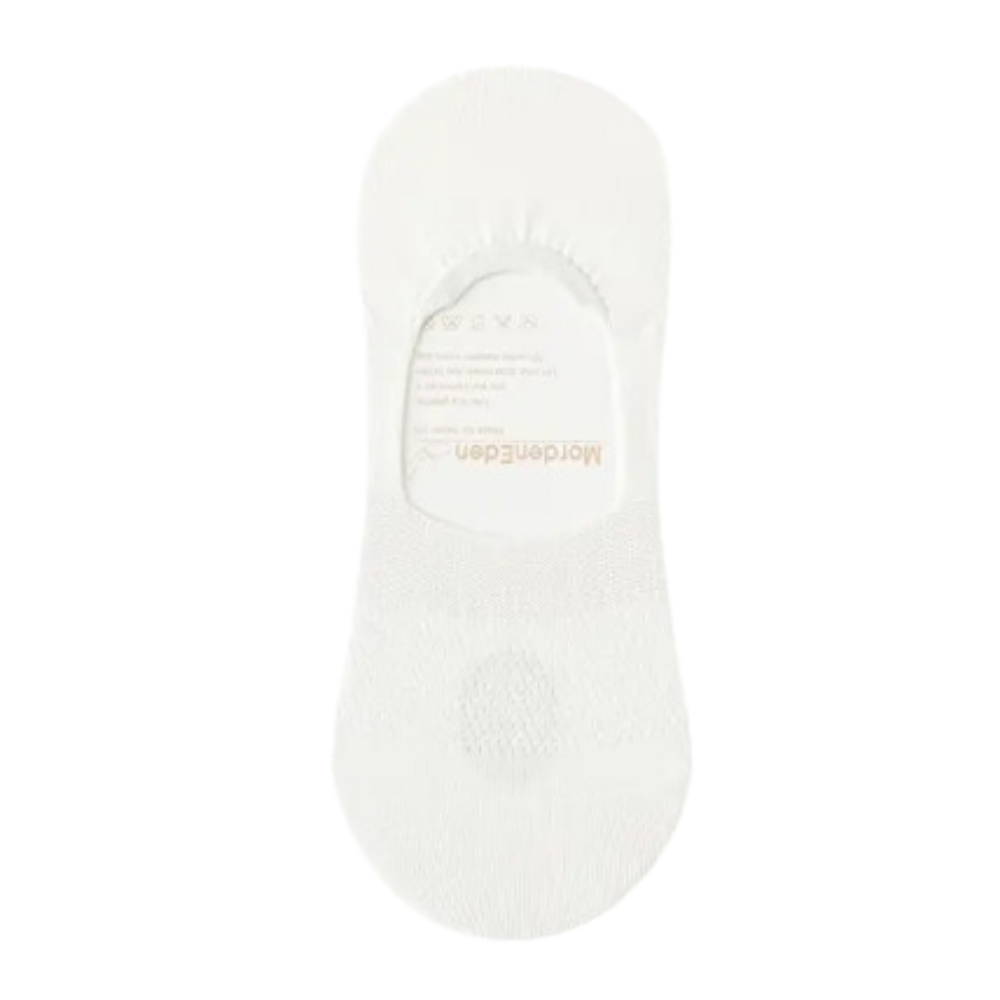 Soquettes invisibles ultra-confortables pour homme
 -Blanc/EU39-43/US5-9/UK4-8 - Ozerty