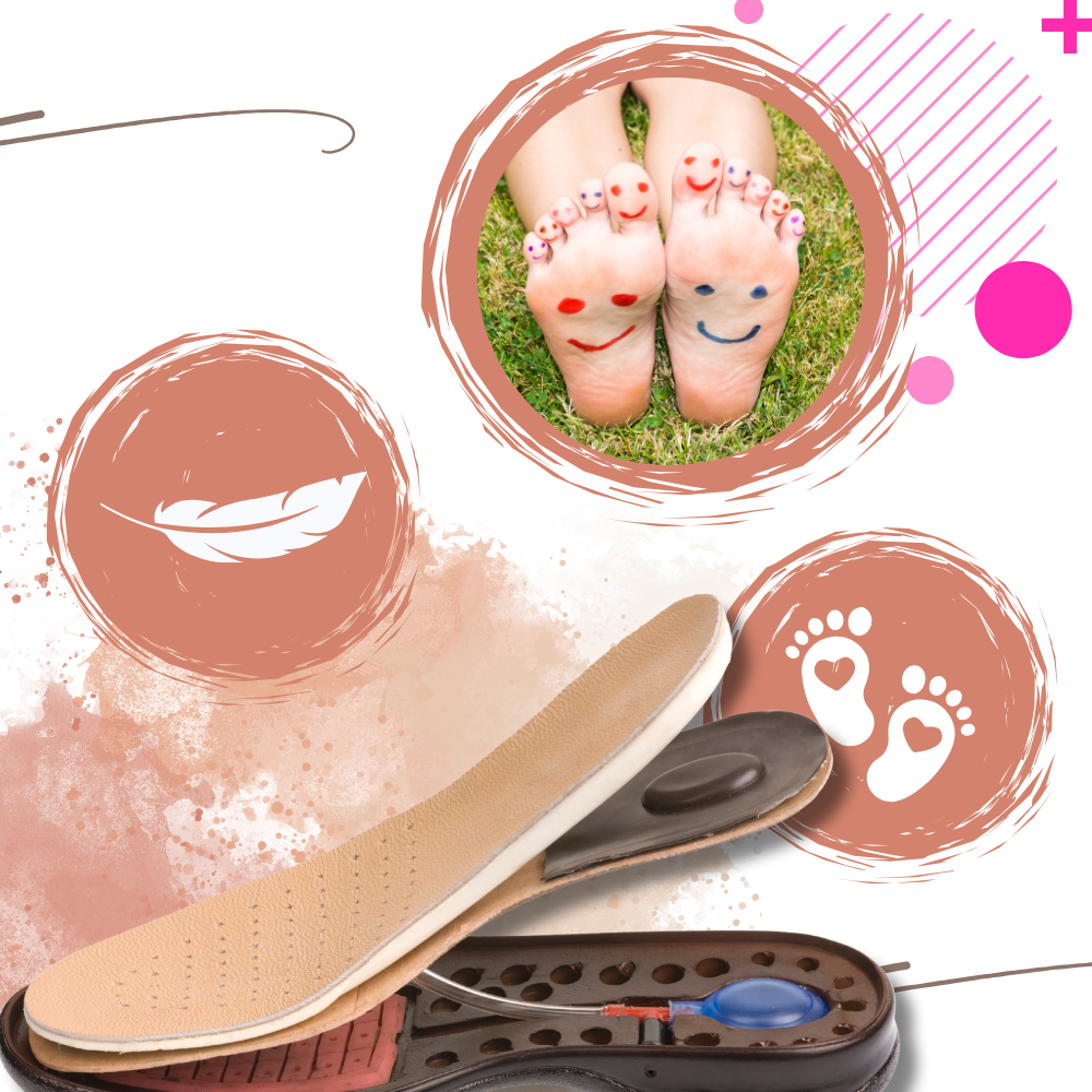 Baskets orthopédiques ultra fines à sensation pieds nus - Ozerty