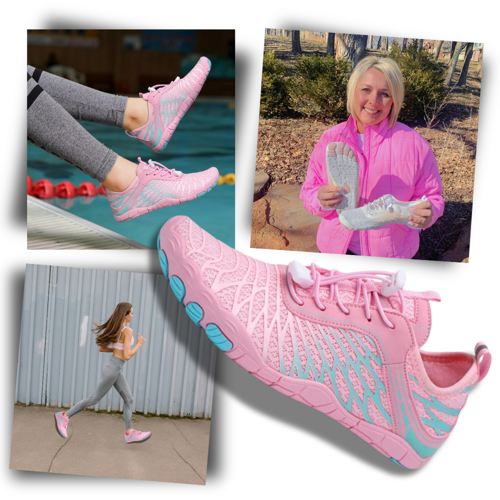 Baskets orthopédiques ultra fines à sensation pieds nus - Ozerty