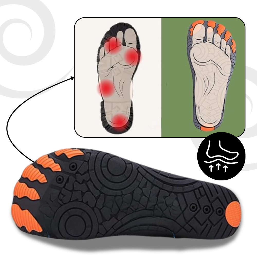 Chaussures orthopédiques ultra-minces à sensation pieds nus - Ozerty