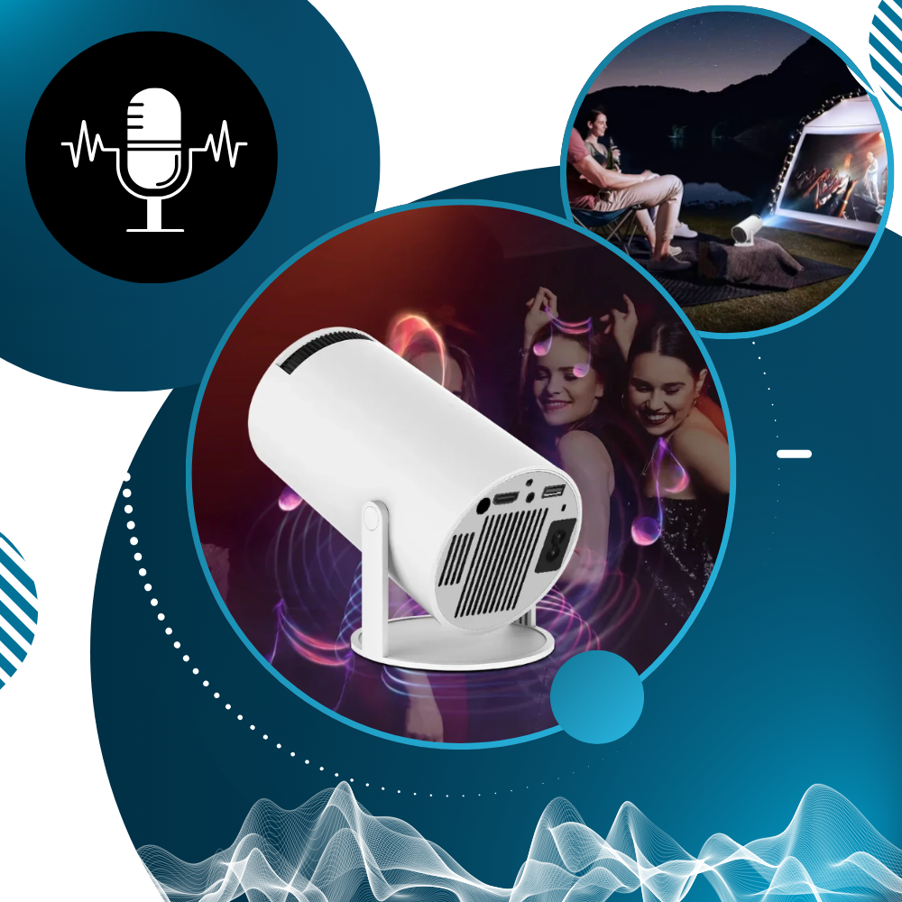 Vidéoprojecteur portable 4K ultra HD - Ozerty