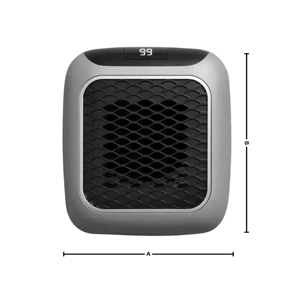 Radiateur électrique intelligent ultra-fin - Ozerty