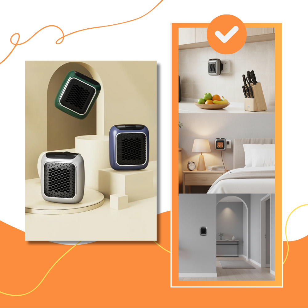 Radiateur électrique intelligent ultra-fin - Ozerty