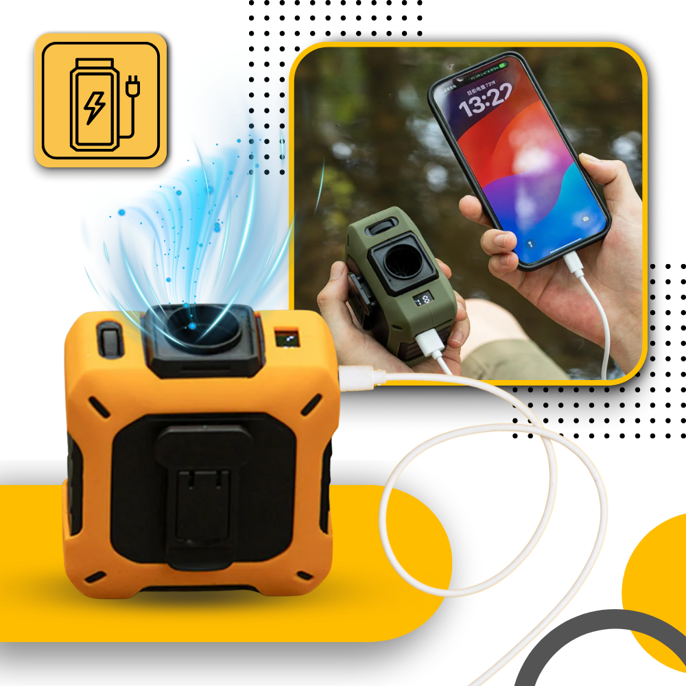 Ventilateur compact de ceinture - Ozerty