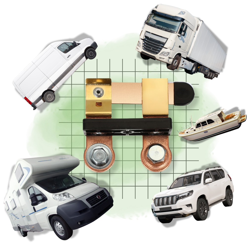 Interrupteur universel de déconnexion de batterie - Ozerty