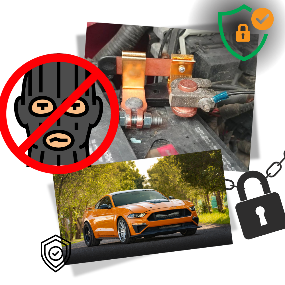 Interrupteur universel de déconnexion de batterie - Ozerty