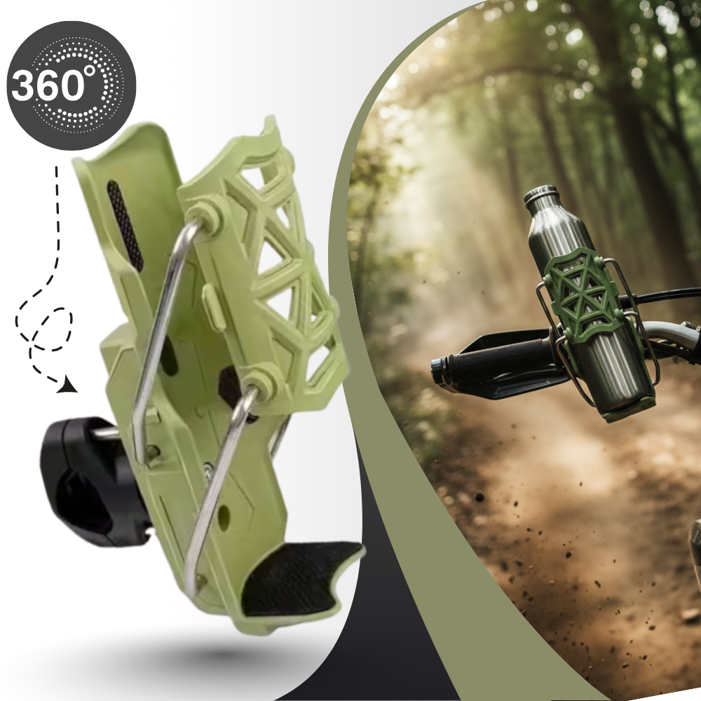 Porte-gobelet universel pour guidon de vélo et moto - Ozerty