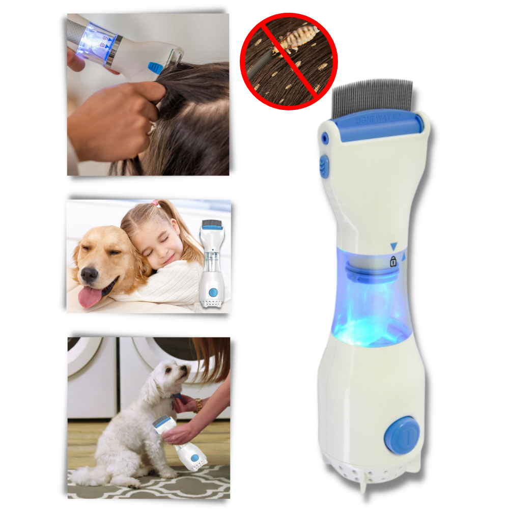 Peigne anti-poux électrique universel
 - Ozerty