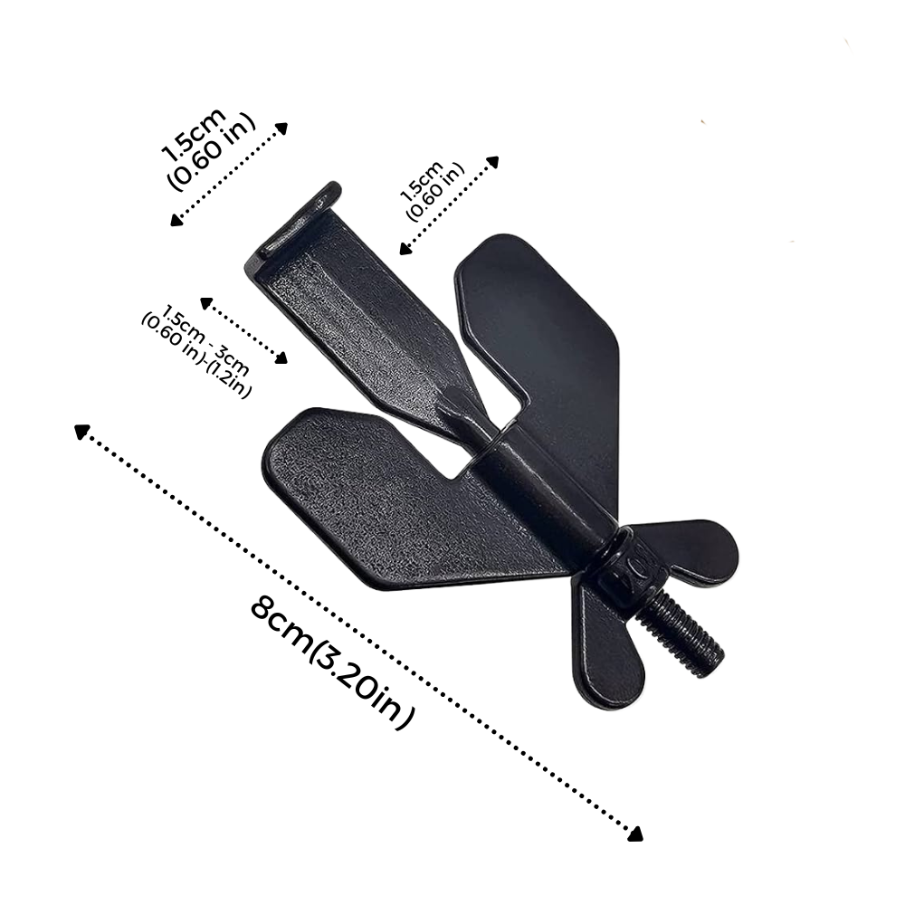 Serrure de porte de voyage universelle sans perçage - Ozerty