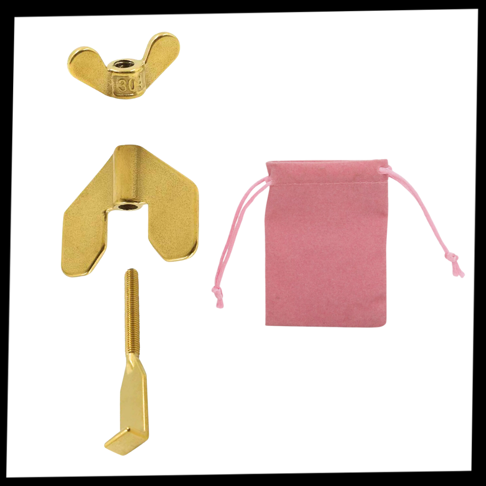 Serrure de porte de voyage universelle sans perçage - Ozerty