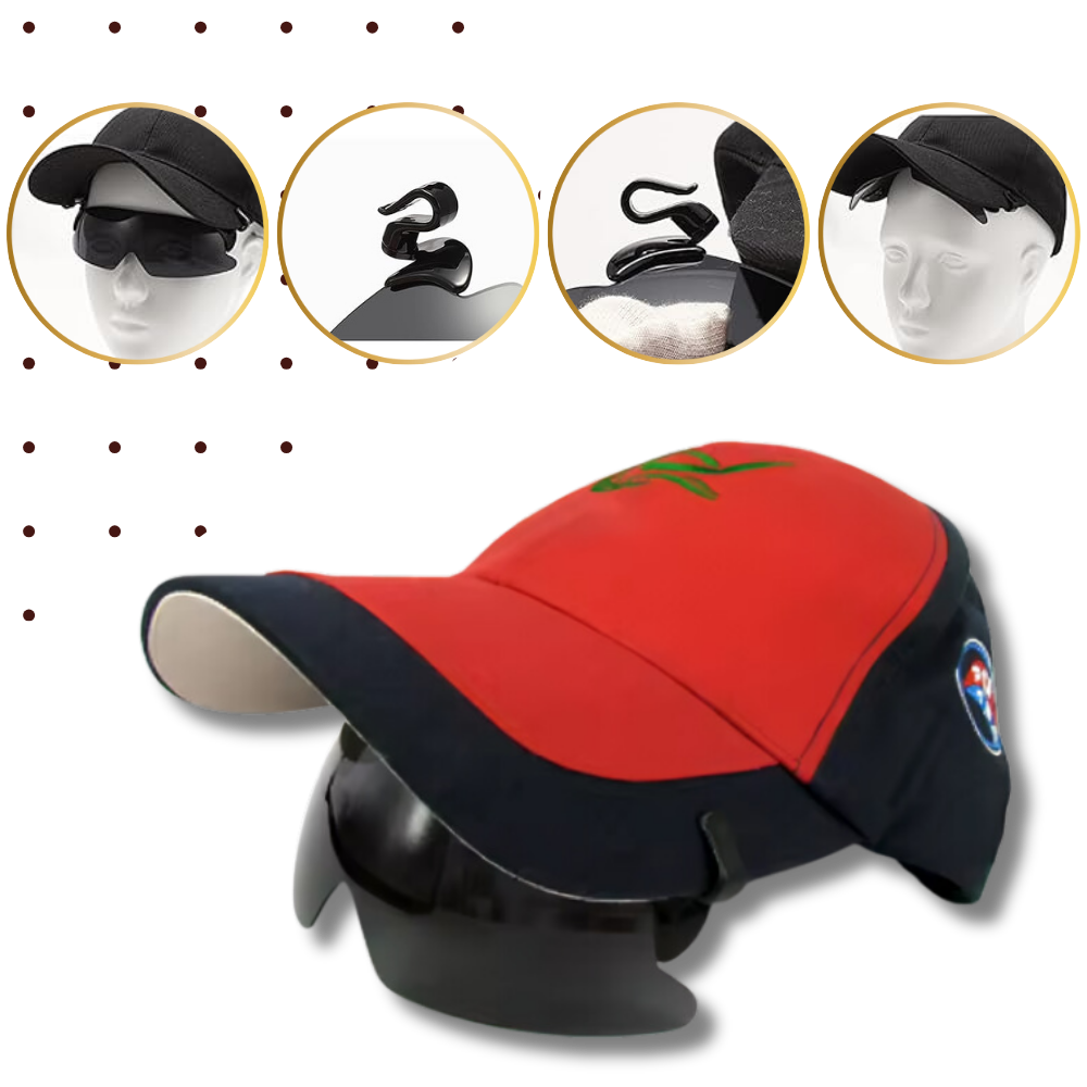 Lunettes de soleil à clips polarisées avec protection UV
 - Ozerty