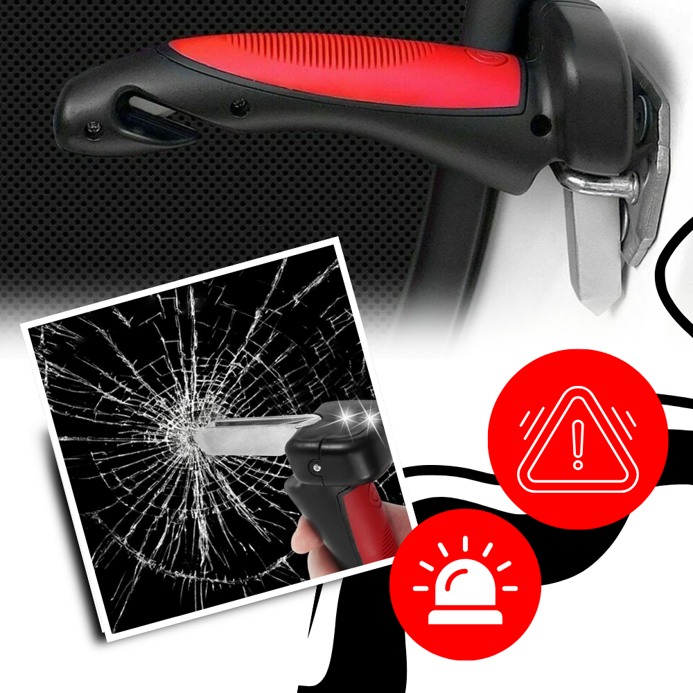 Marteau de secours polyvalent pour voiture - Ozerty