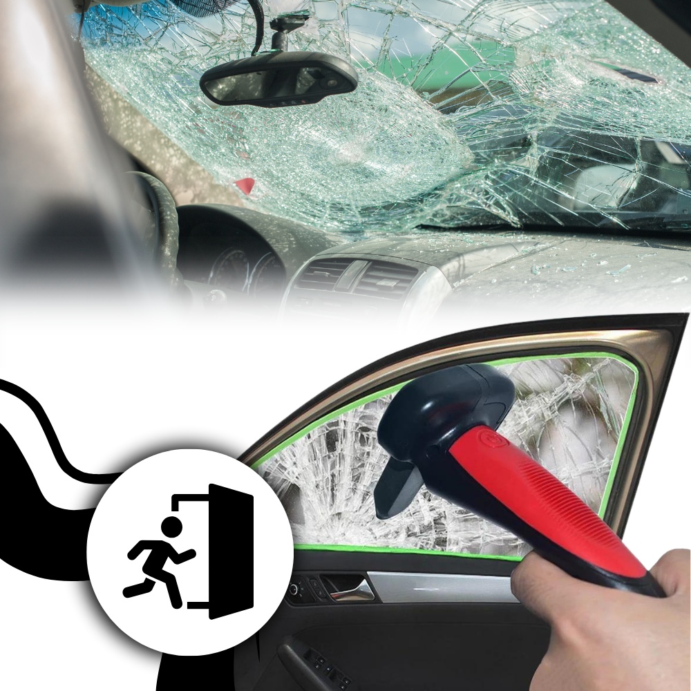 Marteau de secours polyvalent pour voiture - Ozerty