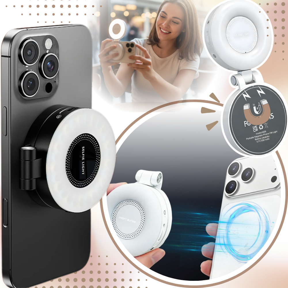 Accessoire d'éclairage polyvalent pour selfies téléphone - Ozerty