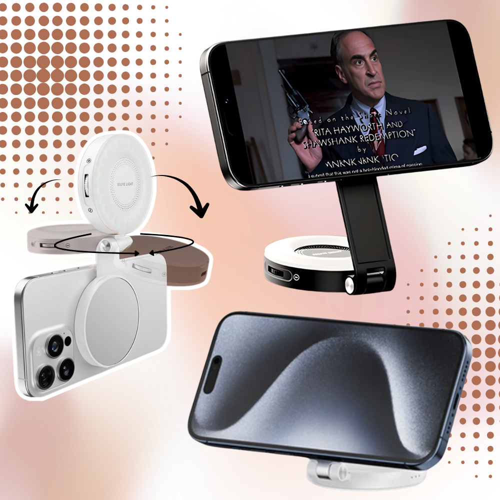 Accessoire d'éclairage polyvalent pour selfies téléphone - Ozerty