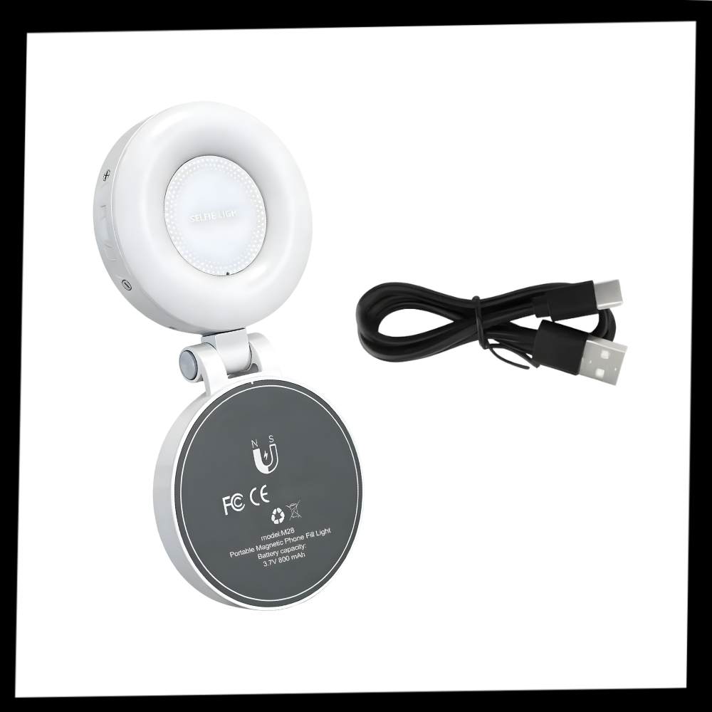 Accessoire d'éclairage polyvalent pour selfies téléphone - Ozerty