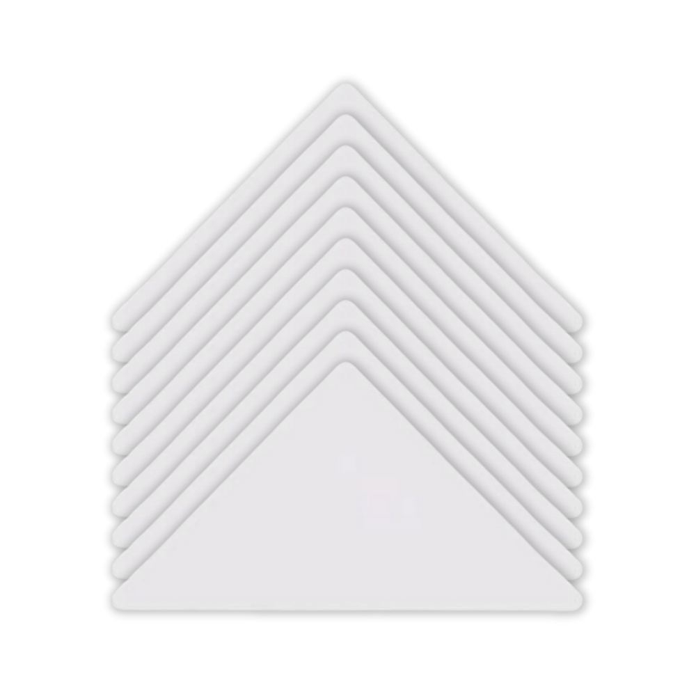 Autocollant pour col invisible et résistant au lavage
 -10 Pcs - Ozerty