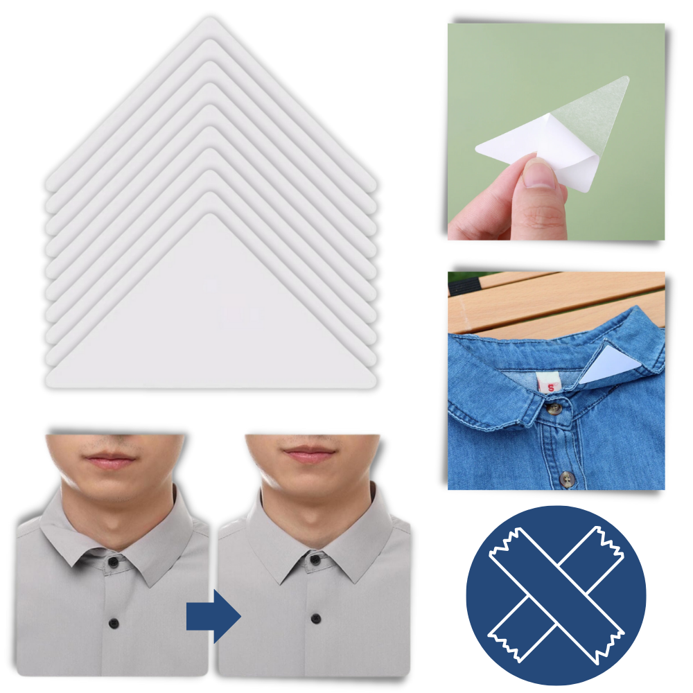 Autocollant pour col invisible et résistant au lavage
- Ozerty