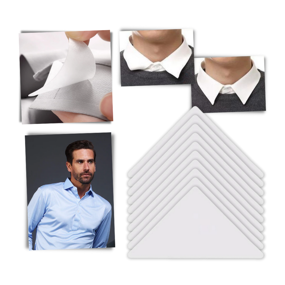 Autocollant pour col invisible et résistant au lavage
 - Ozerty