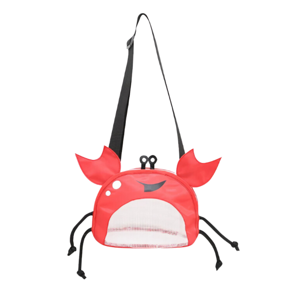 Sac de plage imperméable pour enfant en forme de crabe
 -Rose - Ozerty