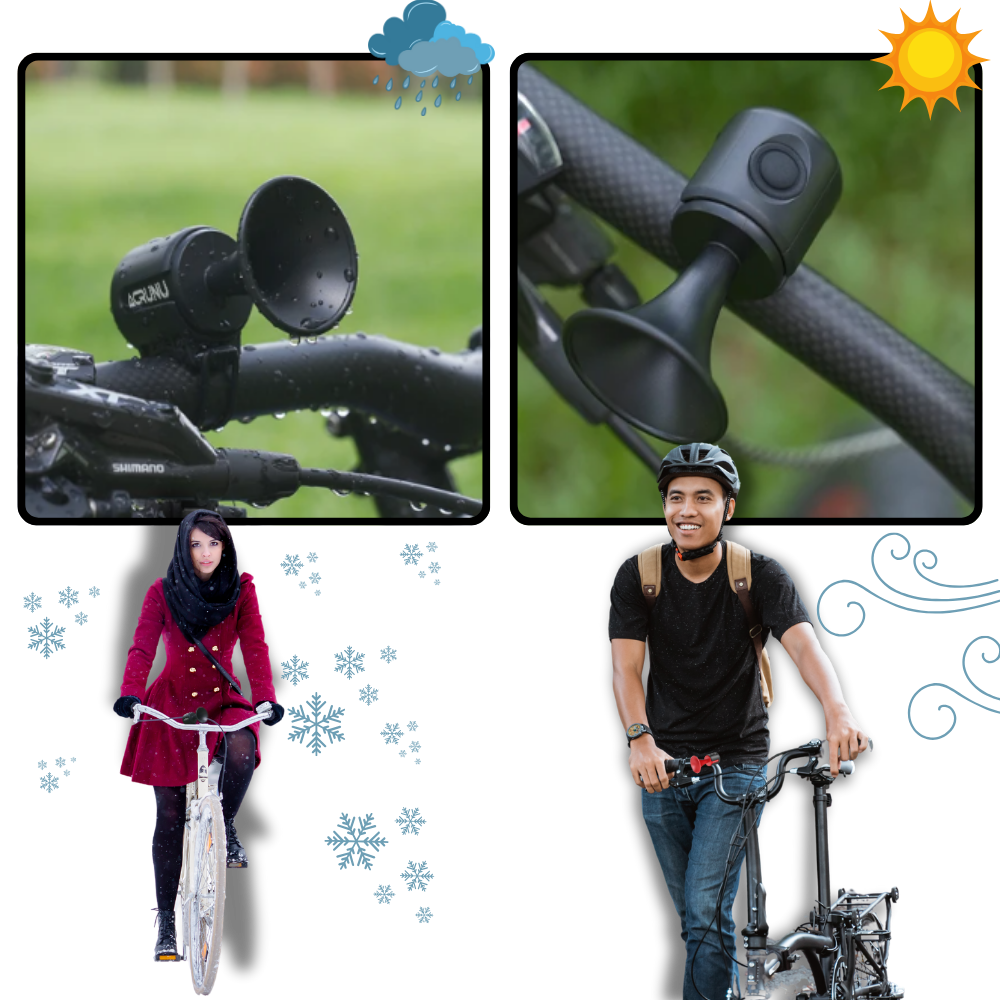 Klaxon de vélo électrique bruyant et étanche
- Ozerty