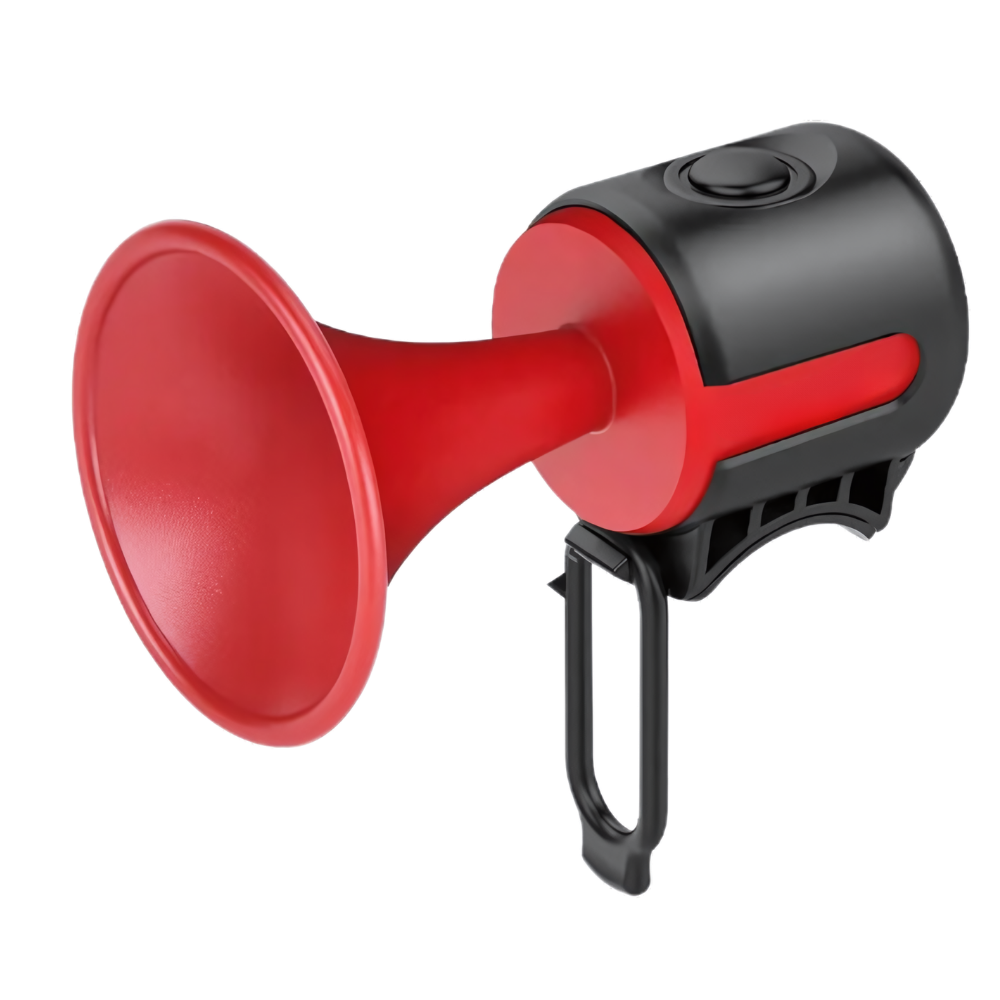 Klaxon de vélo électrique bruyant et étanche
-Rouge - Ozerty