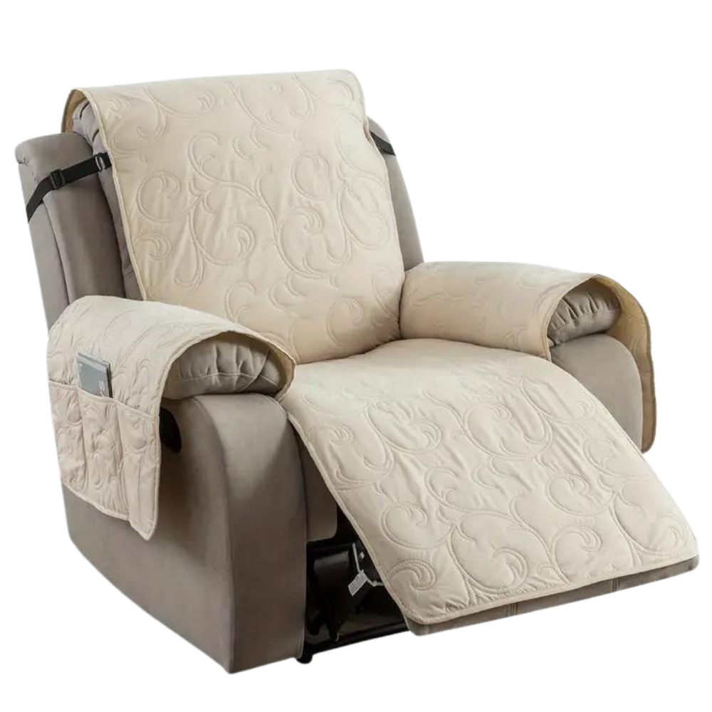 Housse de fauteuil inclinable imperméable
-Beige - Ozerty