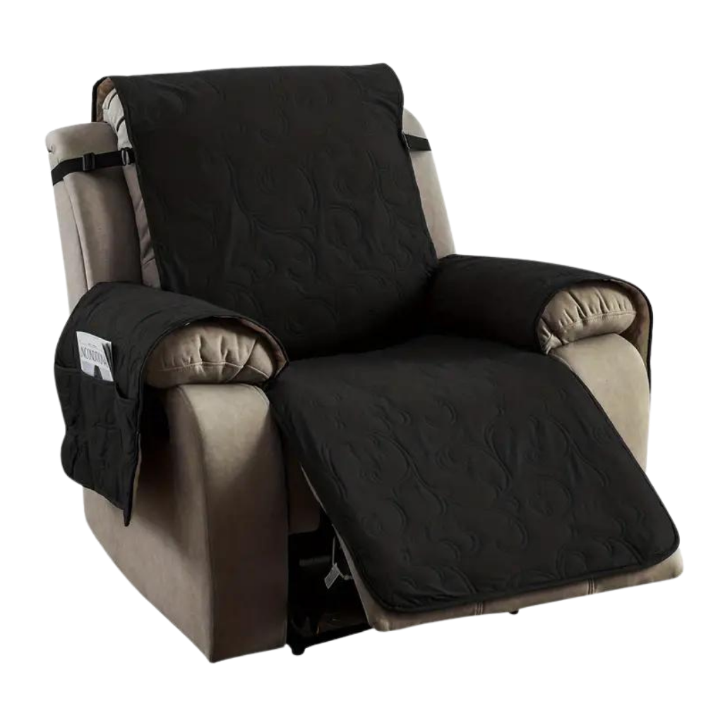 Housse de fauteuil inclinable imperméable
-Noir - Ozerty