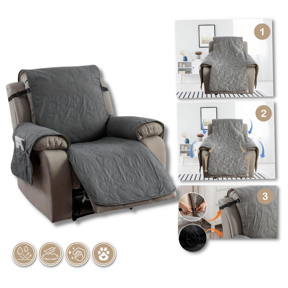 Housse de fauteuil inclinable imperméable
- Ozerty