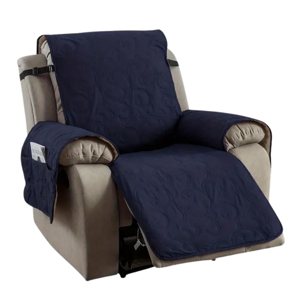 Housse de fauteuil inclinable imperméable
-Marine - Ozerty