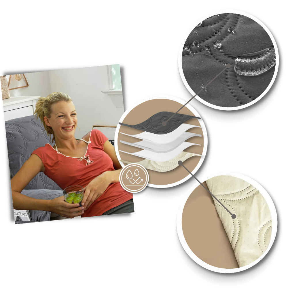 Housse de fauteuil inclinable imperméable
- Ozerty