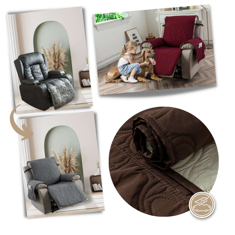 Housse de fauteuil inclinable imperméable
- Ozerty