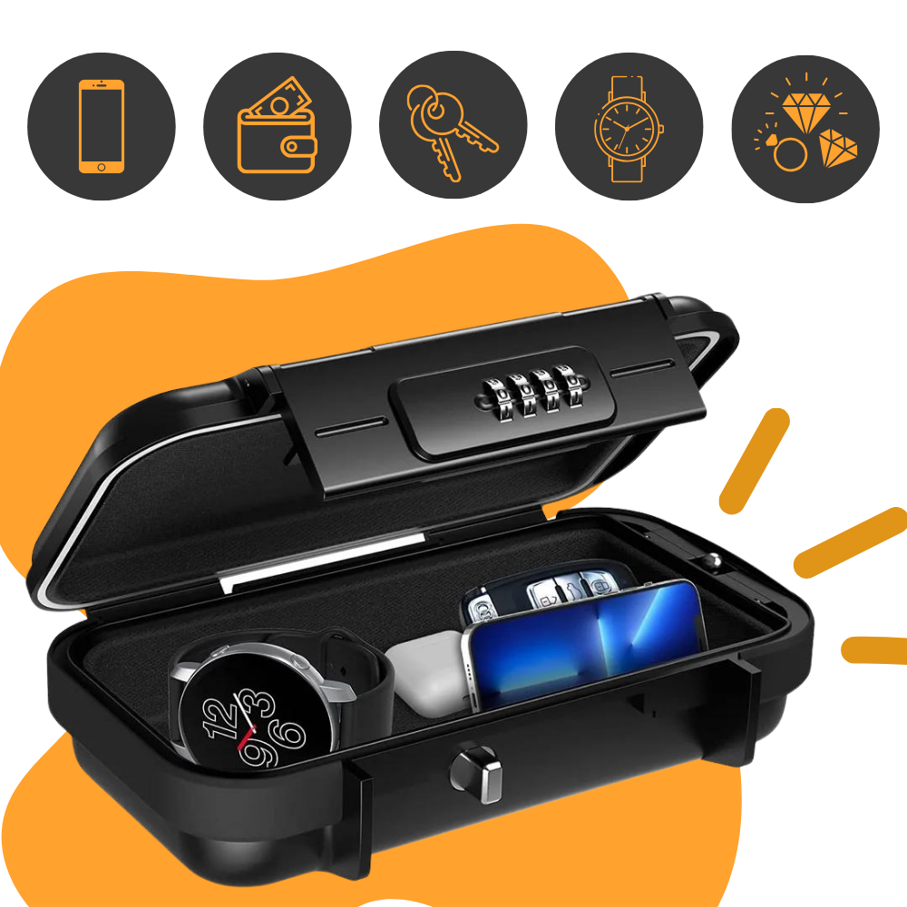 Petite boîte de rangement étanche et verrouillable - Ozerty