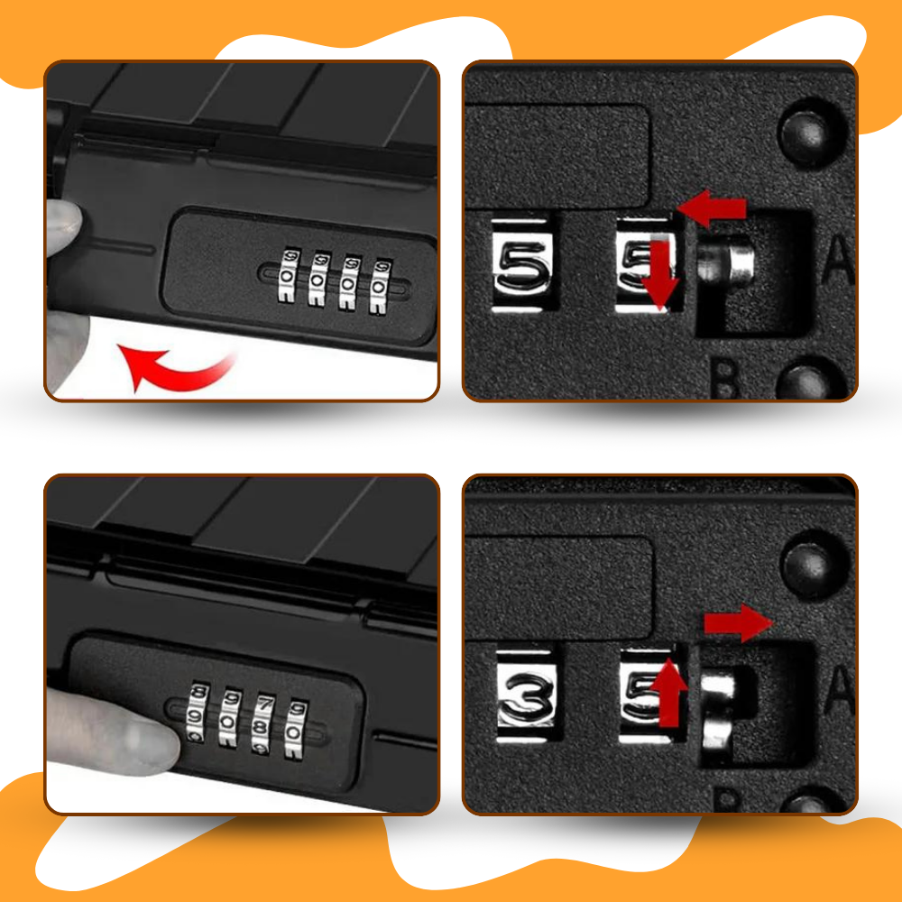 Petite boîte de rangement étanche et verrouillable - Ozerty