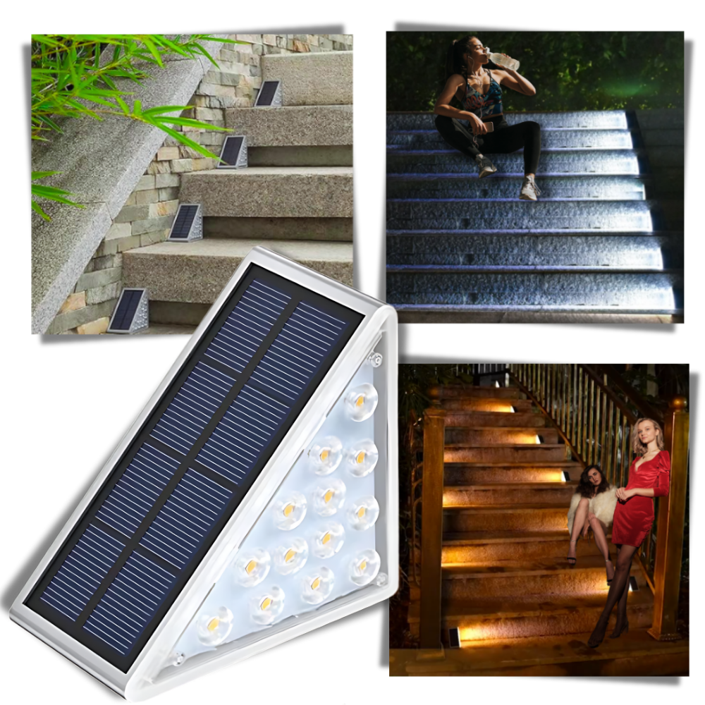 Lampes solaires étanches pour escaliers
 - Ozerty