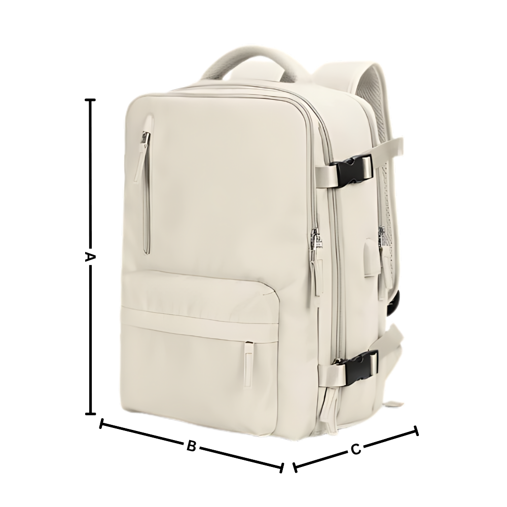 Sac à dos de voyage étanche à chargement USB
- Ozerty