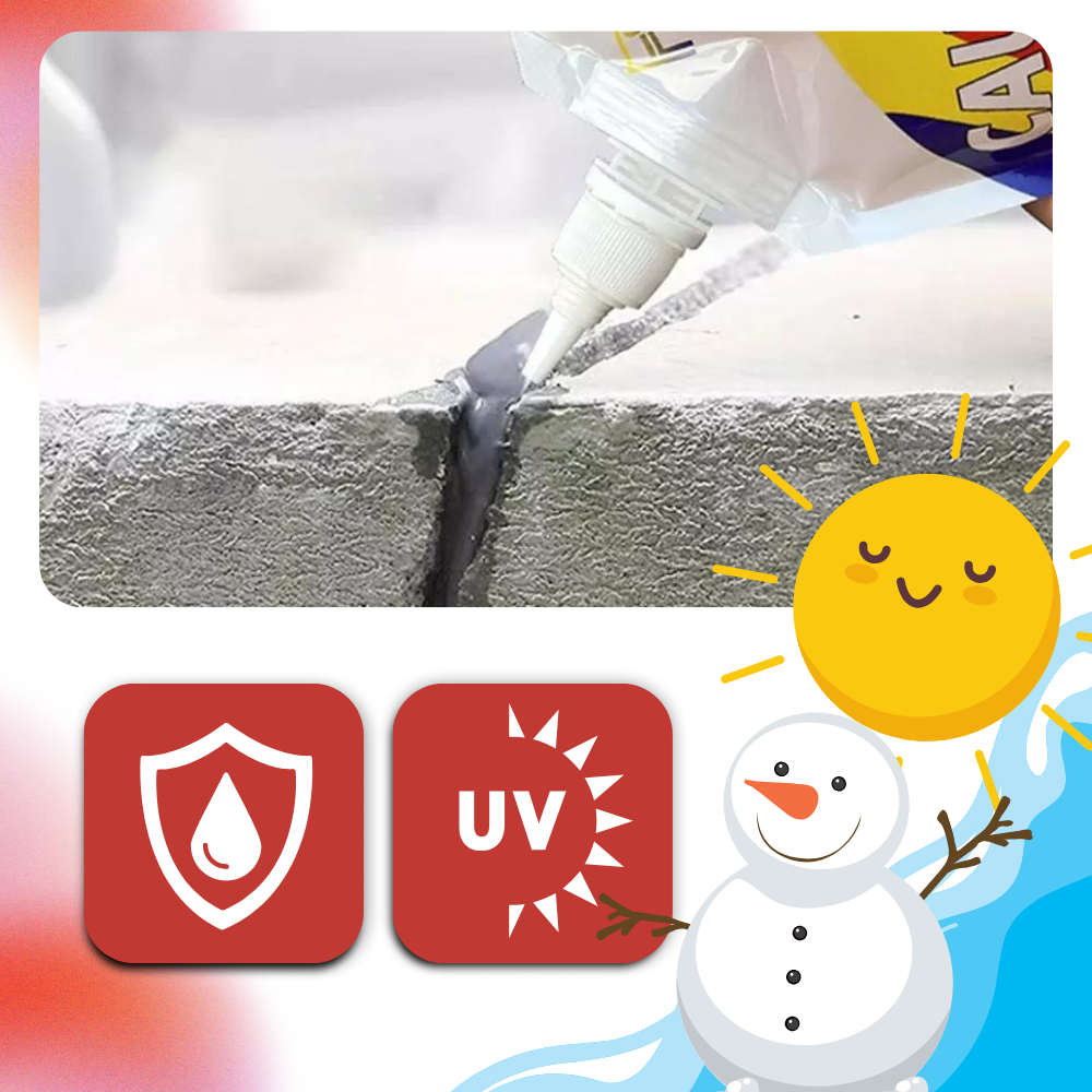 Colle de calfeutrage résistante aux intempéries - Ozerty