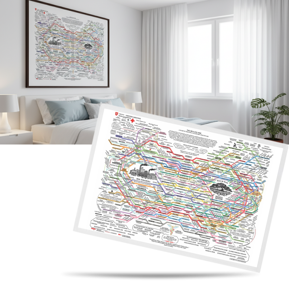 Affiche Web de la guérison - Ozerty