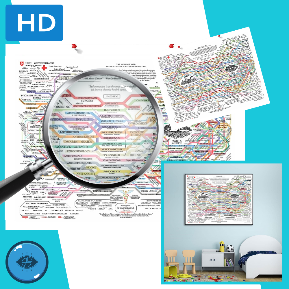 Affiche Web de la guérison - Ozerty