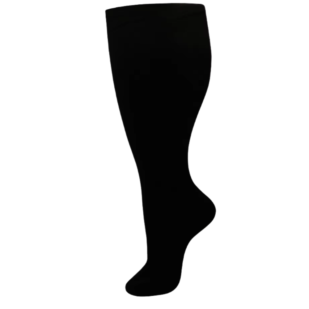 Chaussettes de compression larges et respirantes -Noir - Ozerty